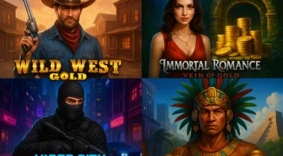 Топ-10 новинок 2025: Wild West Gold, Immortal Romance Vein of Gold, Viper City Heist и другие