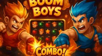 Boom Boys: новая аркадная игра-слот 2025 с механикой «Комбо-ударов» и уникальными действиями игрока